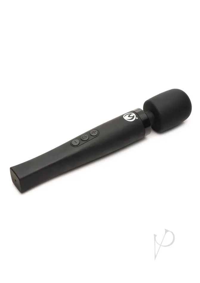 Master Series Master Series Thunderstick Pro Wand Rechargeable Silicone Wand Black Female Sex Toys Master Series Master Series Thunderstick Pro Wand Rechargeable Silicone Wand Black Female Sex Toys
