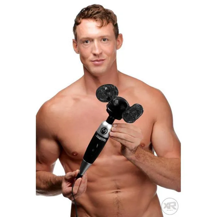 Master Series Thunder Stroke 2 in 1 Wand Masturbation Attachment Female Sex Toys