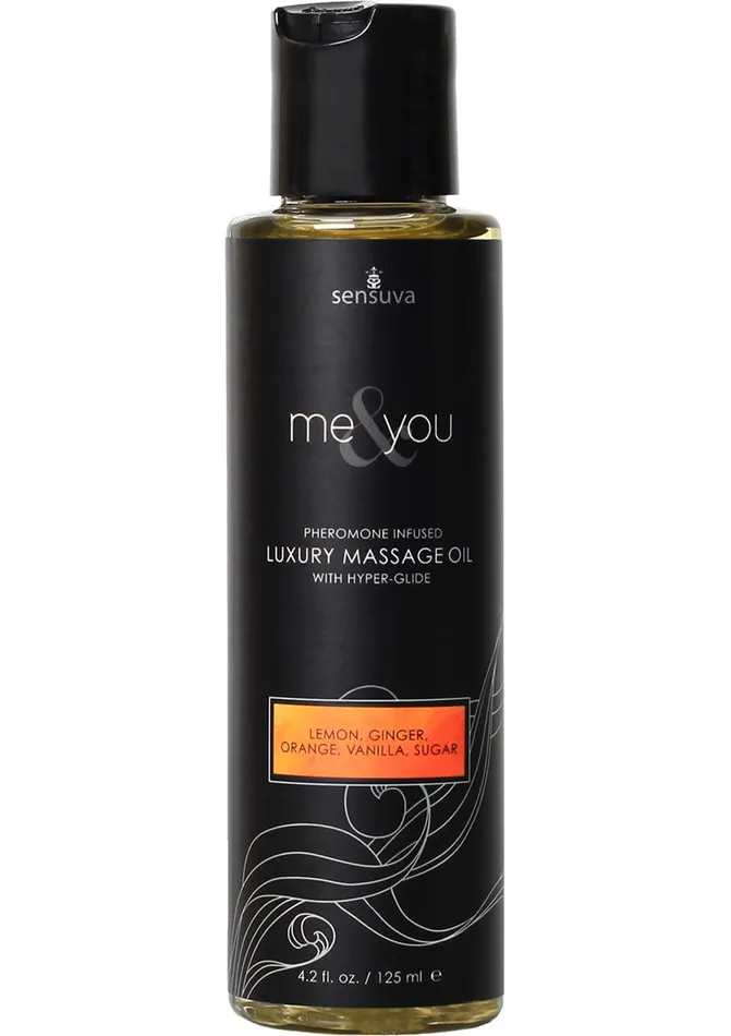 Me And You Couples Me and You Pheromone Infused Luxury Massage Oil Lemon Ginger Orange Vanilla Sugar 42oz Me And You Couples Me and You Pheromone Infused Luxury Massage Oil Lemon Ginger Orange Vanilla Sugar 42oz