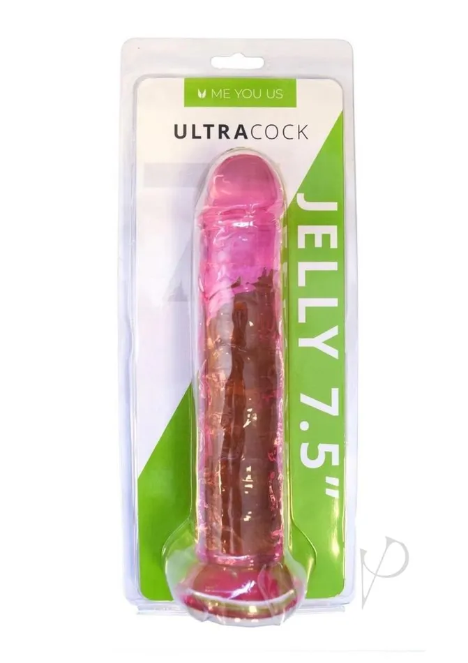 Me You Us Dildos ME YOU US Ultracock Jelly Dong 75in Pink