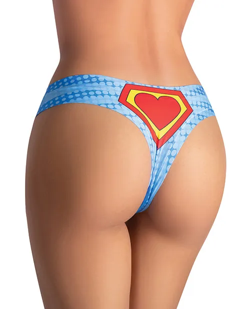 Mememe Mememe Comics Wonder Girl Printed Thong SM Male Sex Toys
