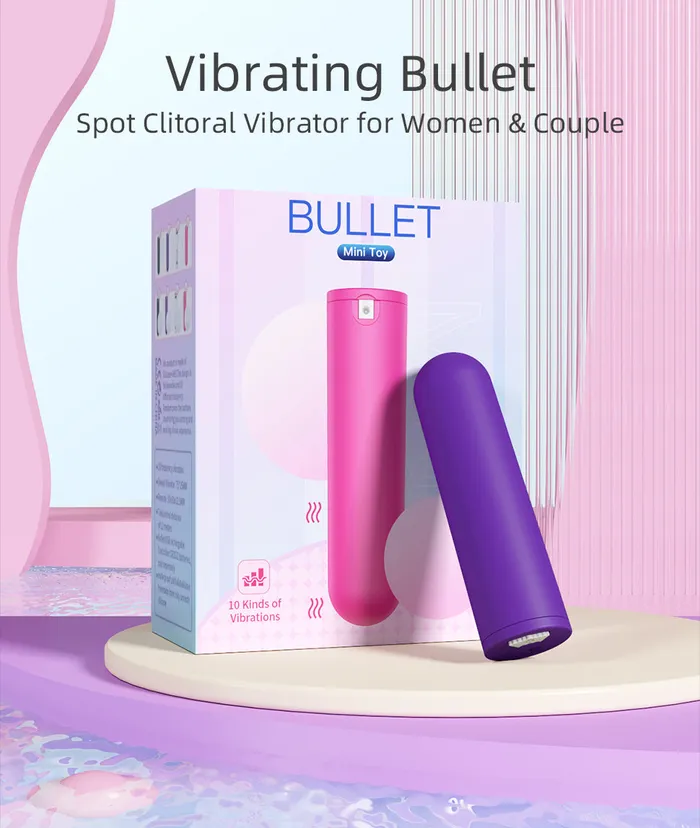 Mini 10 Speed Bullet Vibrator Wild Night Fantasies Female Sex Toys