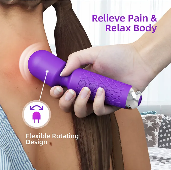 Mini Portable Wand Massager Wild Night Fantasies Female Sex Toys