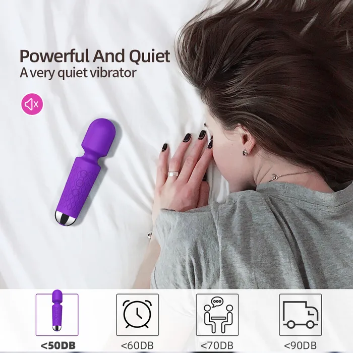 Mini Portable Wand Massager Wild Night Fantasies Female Sex Toys