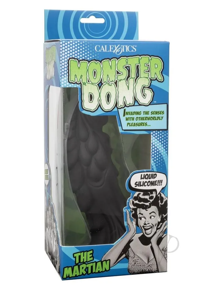 Monster Dong Dildos Monster Dong The Martian Silicone Dildo 775in Black