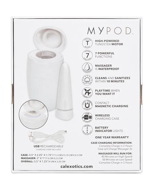 My Pod Female Sex Toys My Pod Rechargeable Bullet White My Pod Female Sex Toys My Pod Rechargeable Bullet White