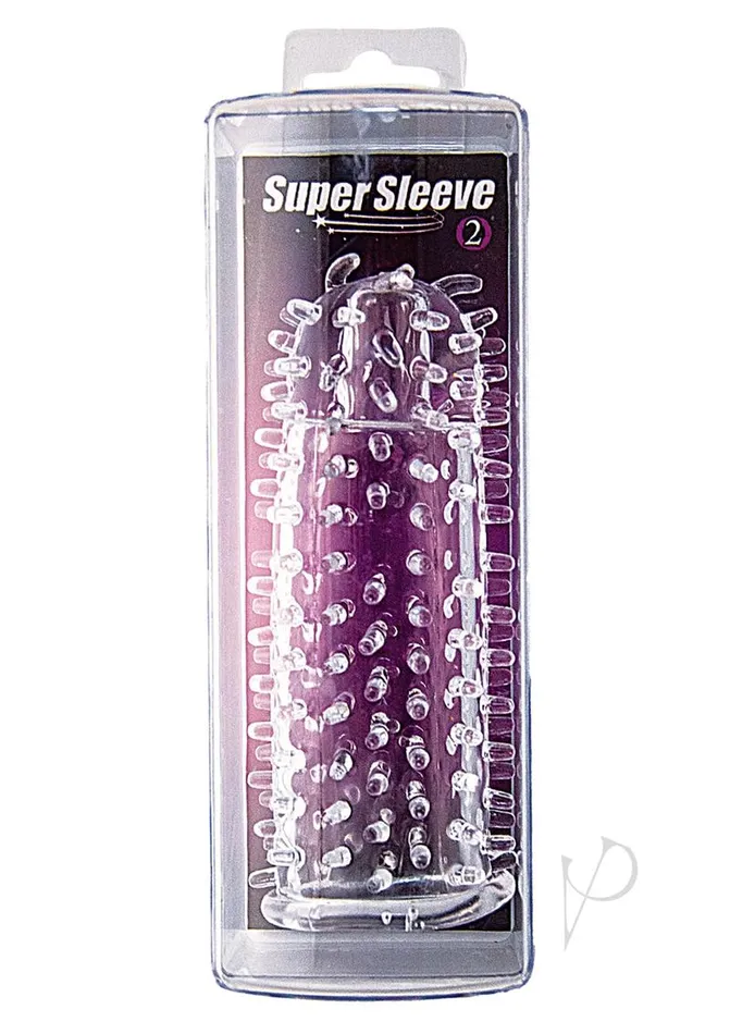 Nasstoys Male Sex Toys Super Sleeve 2 Penis Extender Clear