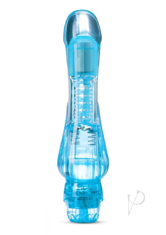 Naturally Yours Vibrators Naturally Yours Calypso Vibrating Dildo Blue Naturally Yours Vibrators Naturally Yours Calypso Vibrating Dildo Blue