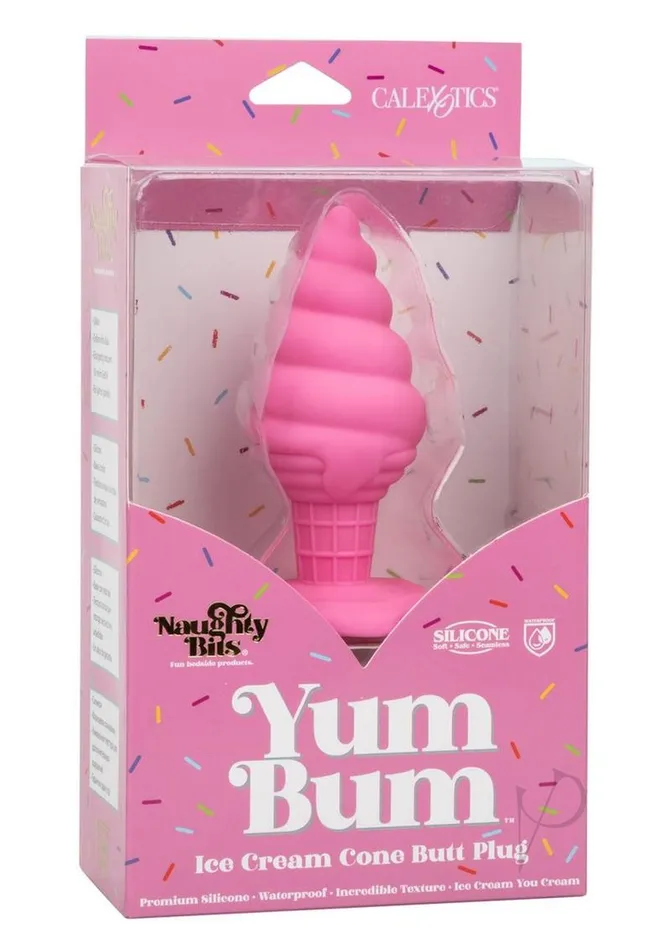 Naughty Bits Anal Naughty Bits Yum Bum Ice Cream Cone Silicone Butt Plug Pink Naughty Bits Anal Naughty Bits Yum Bum Ice Cream Cone Silicone Butt Plug Pink