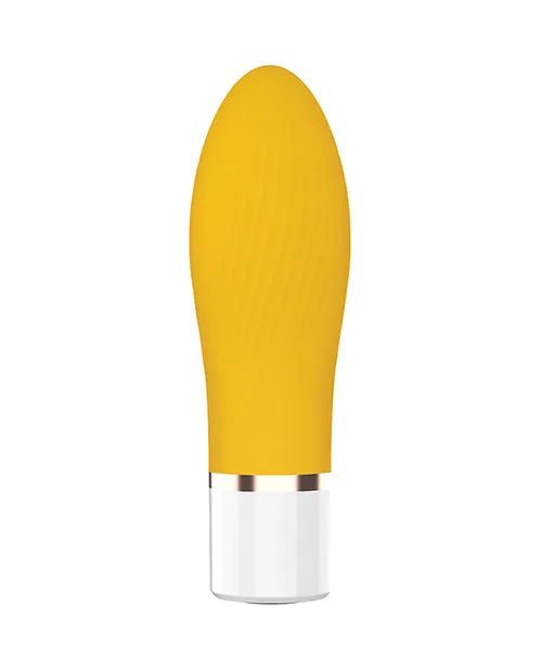 Nobu Female Sex Toys Nobu Mini Suba Ribbed Bullet Yellow