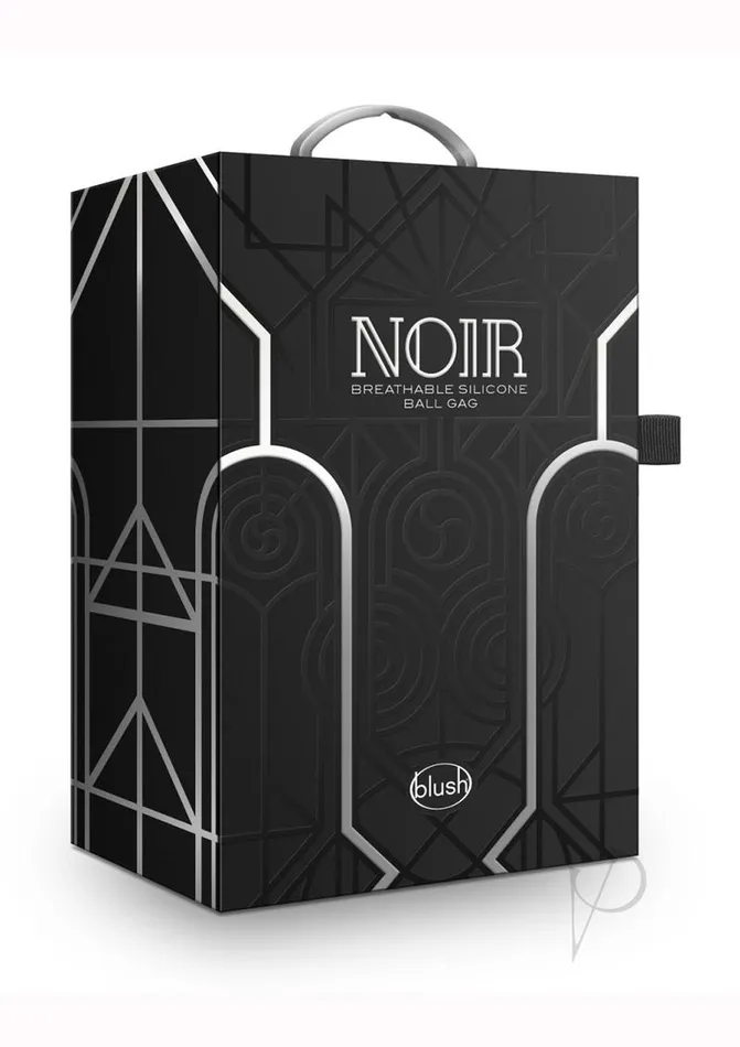 Noir Breathable Ball Gag Black Noir Anal