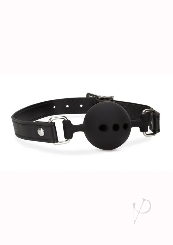 Noir Breathable Ball Gag Black Noir Anal