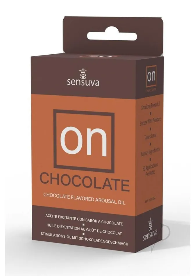 On Chocolate Arousal Oil 5ml Medium Box On For Her Female Sex Toys