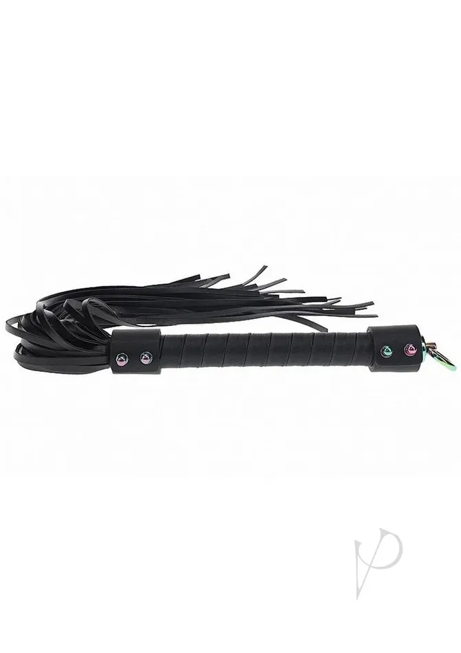 Ouch Anal Ouch Venice Collection Flogger Black