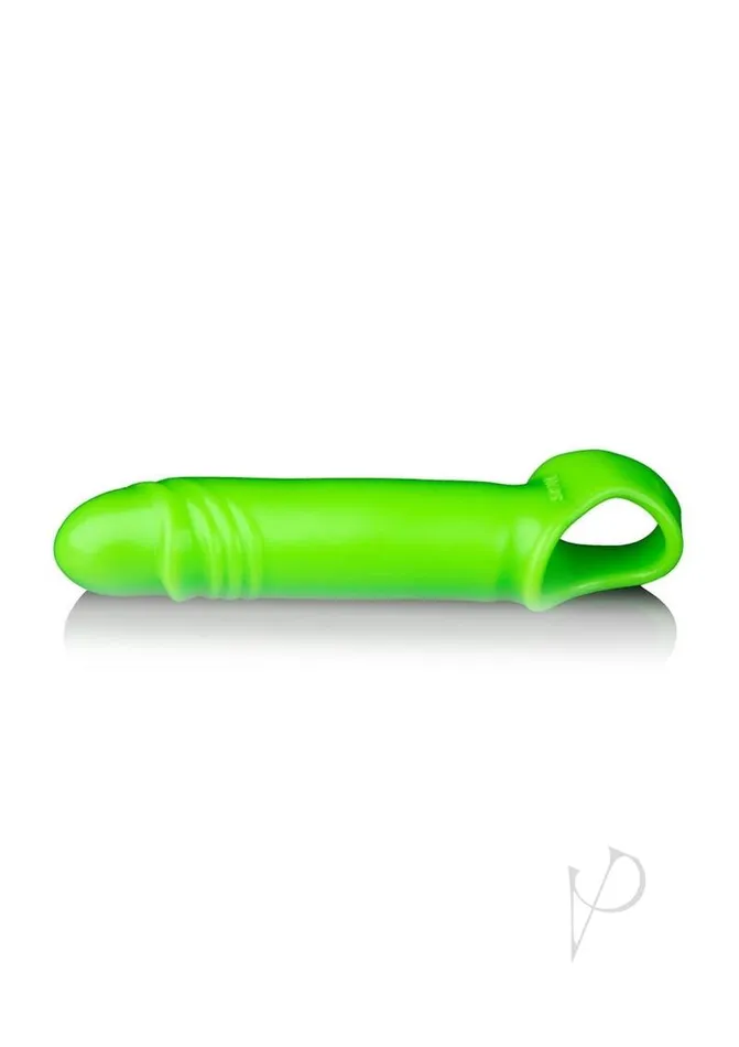 Ouch Male Sex Toys Ouch Smooth Strechy Penis Sleeve Glow in the Dark Green Ouch Male Sex Toys Ouch Smooth Strechy Penis Sleeve Glow in the Dark Green