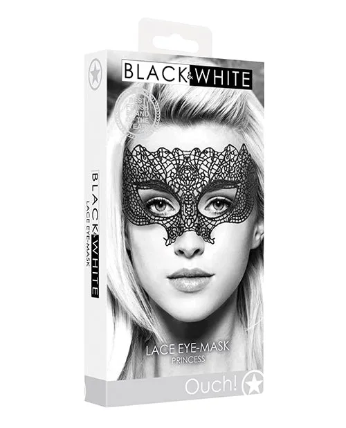 Ouch Ouch Lace EyeMask Princess Black Anal Ouch Ouch Lace EyeMask Princess Black Anal