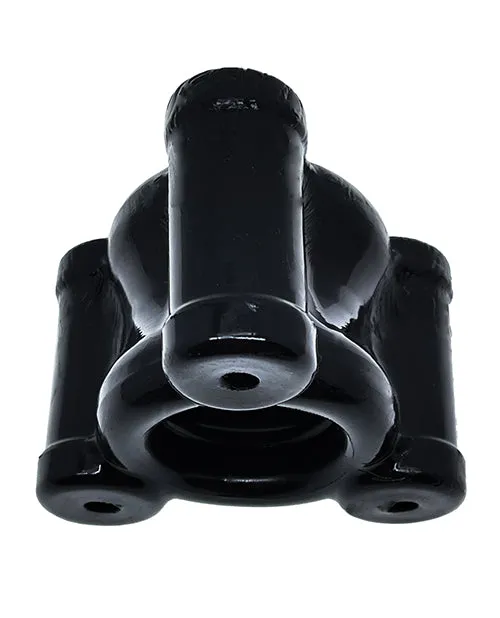Oxballs Anal Oxballs Buzz Squeeze Vibrating Ballstretcher Black