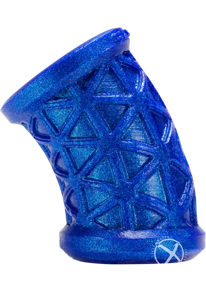 Oxballs Anal Oxballs Morph Curved Silicone Ball Stretcher Blue