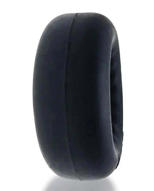 Oxballs Axis Rib Griphold Cock Ring Black Ice Oxballs Male Sex Toys