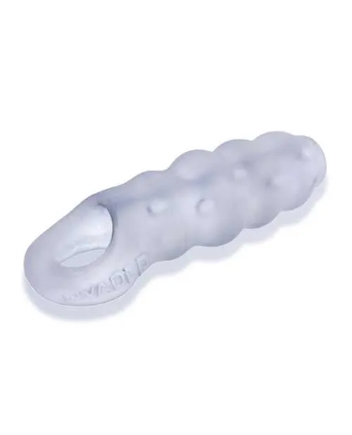 Oxballs Dildos Invader Rippled OpenEnded Silicone Cocksheath Extender ClearFrost Oxballs Dildos Invader Rippled OpenEnded Silicone Cocksheath Extender ClearFrost