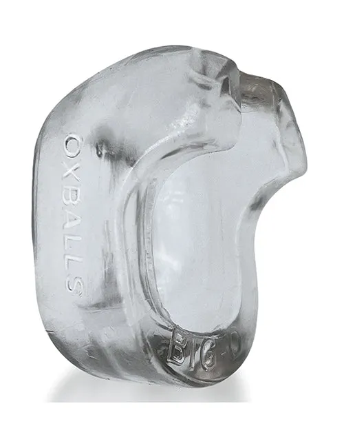 Oxballs Male Sex Toys BigD Shaft Grip Cock Ring Clear