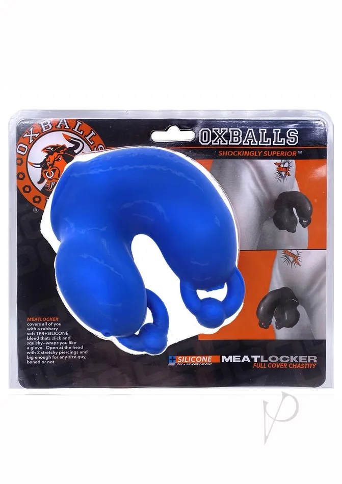 Oxballs Male Sex Toys Meatlocker Silicone Chastity Police Ice