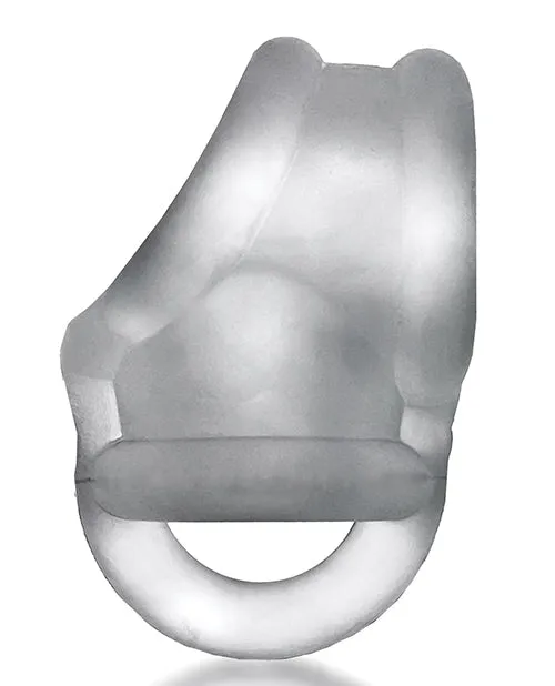Oxballs Male Sex Toys Oxballs Ball Sling with Ball Splitter Strap Clear Ice