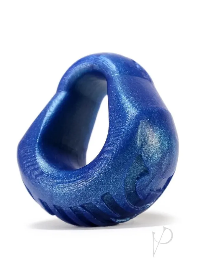 Oxballs Male Sex Toys Oxballs Hung Padded Silicone Cock Ring 3in Blue