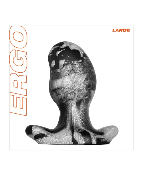 Oxballs Oxballs Ergo Buttplug Large Platinum Swirl Male Sex Toys