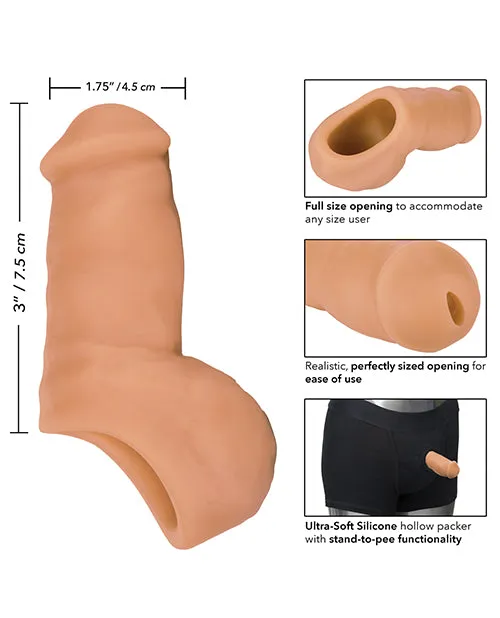 Packer Gear Female Sex Toys Packer Gear Ultra Soft Silicone STP Tan Packer Gear Female Sex Toys Packer Gear Ultra Soft Silicone STP Tan