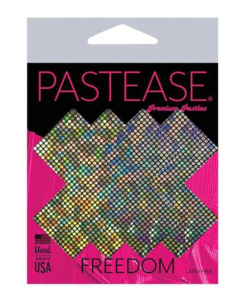Pastease Anal Pastease Premium Disco Glitter Plus X Silver OS