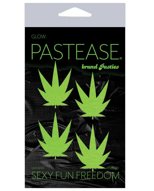 Pastease Premium Petites Leaf Glow in the Dark Green OS Pack of 2 Pair Pastease Dildos Pastease Premium Petites Leaf Glow in the Dark Green OS Pack of 2 Pair Pastease Dildos