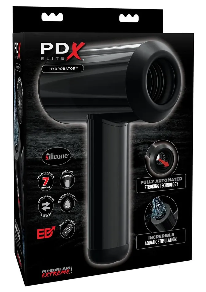 Pdx Elite Male Sex Toys PDX Elite Rechargeable Hydrobator Masturbator Black Pdx Elite Male Sex Toys PDX Elite Rechargeable Hydrobator Masturbator Black