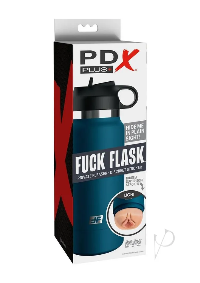 PDX Plus Fuck Flask Private Pleaser Pussy Stroker VanillaBlue Pdx Plus Male Sex Toys PDX Plus Fuck Flask Private Pleaser Pussy Stroker VanillaBlue Pdx Plus Male Sex Toys