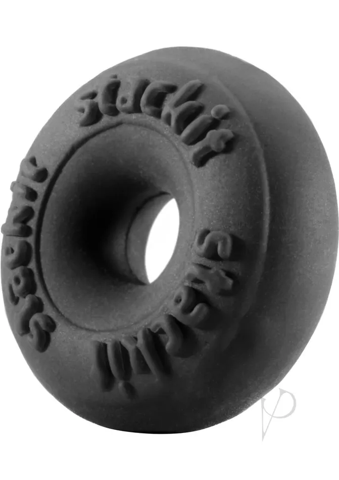 Perfect Fit Male Sex Toys Perfect Fit Stackit SilaSkin Cock Ring Black
