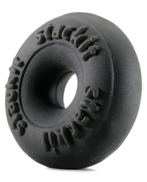 Perfect Fit Male Sex Toys Perfect Fit Stackit SilaSkin Cock Ring Black