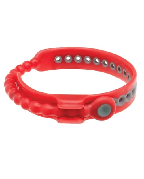 Perfect Fit Perfect Fit Speed Shift Adjustable Cock Ring Red Male Sex Toys