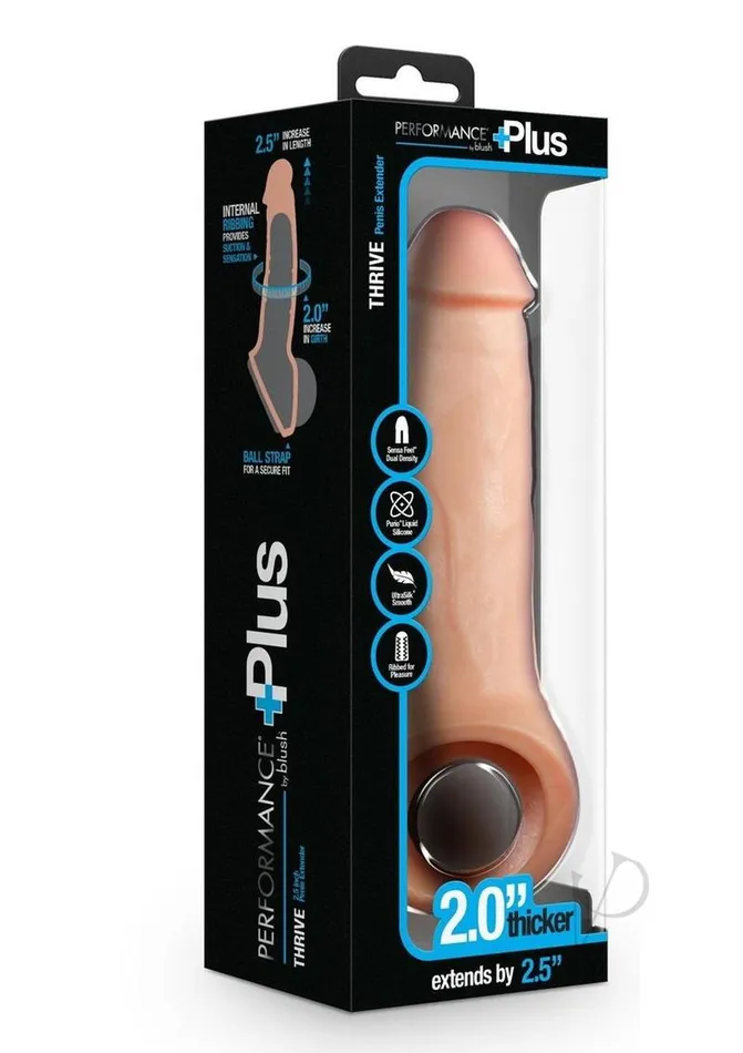 Performance Plus Thrive Silicone Penis Xtender 25in Vanilla Performance Plus Male Sex Toys Performance Plus Thrive Silicone Penis Xtender 25in Vanilla Performance Plus Male Sex Toys