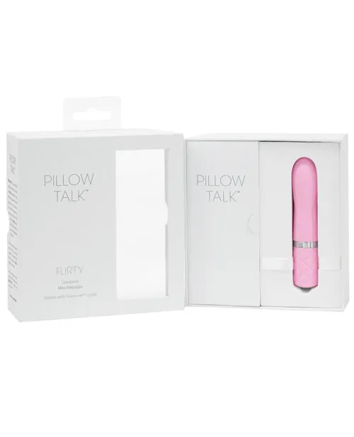 Pillow Talk Flirty Rechargeable Silicone Bullet Pink Pillowtalk Vibrators Pillow Talk Flirty Rechargeable Silicone Bullet Pink Pillowtalk Vibrators