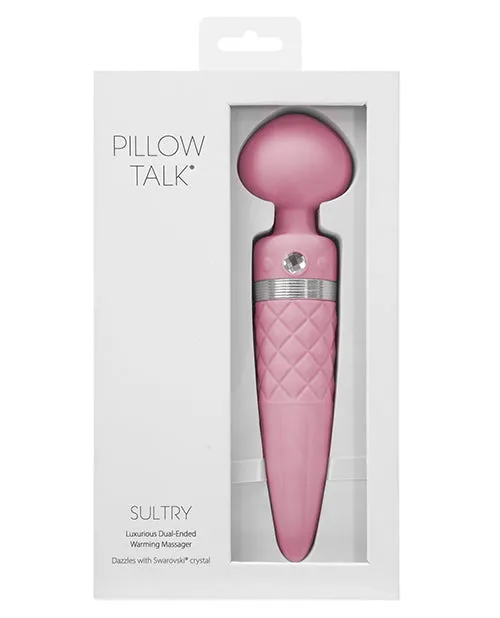 Pillow Talk Sultry Warming Wand Massager Pink Pillowtalk Vibrators