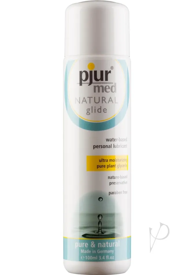 Pjur Med Natural Water Based Lubricant 34oz Pjur Sexual Health Wellbeing