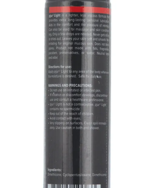 Pjur Sexual Health Wellbeing Pjur Light Silicone Lubricant 34oz Pjur Sexual Health Wellbeing Pjur Light Silicone Lubricant 34oz
