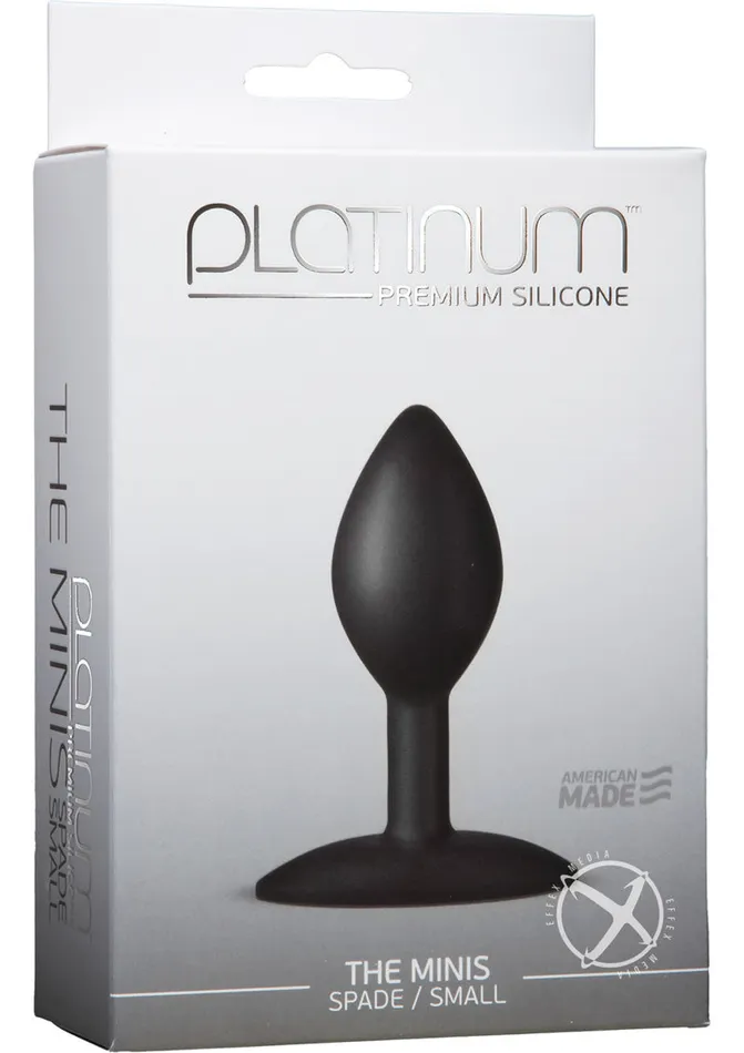 Platinum Premium Silicone Platinum Premium Silicone The Minis Spade Small Anal Plug Black Anal Platinum Premium Silicone Platinum Premium Silicone The Minis Spade Small Anal Plug Black Anal