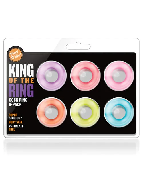 Play With Me By Blush Couples Play with Me King of the Ring Cock Ring Assorted Colors