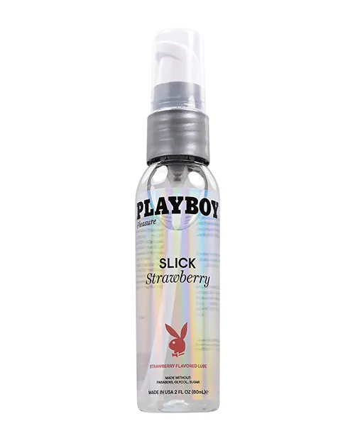 Playboy Lubricants Playboy Slick Strawberry Water Based Lubricant 2oz