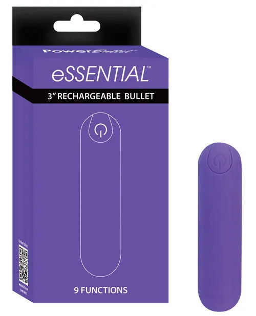 Powerbullet Female Sex Toys PowerBullet Essential Rechargeable Vibrating Bullet Purple