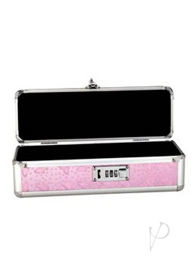 Powerbullet Vibrators Lockable Vibrator Case Small Pink
