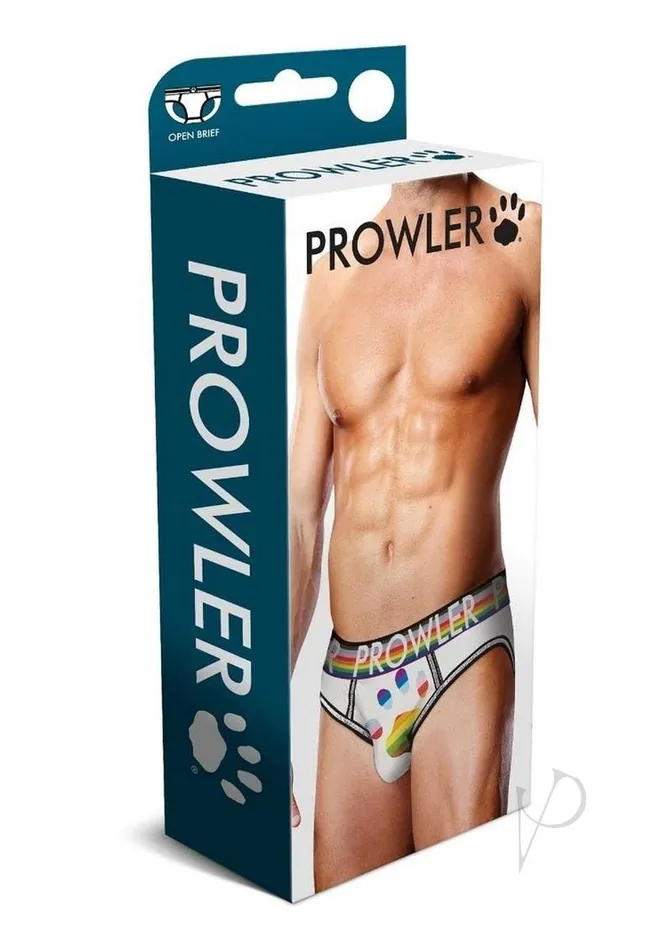 Prowler Female Sex Toys Prowler White Oversized Paw Open Brief XXLarge WhiteRainbow Prowler Female Sex Toys Prowler White Oversized Paw Open Brief XXLarge WhiteRainbow
