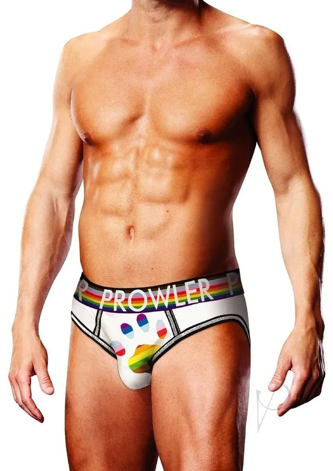 Prowler Female Sex Toys Prowler White Oversized Paw Open Brief XXLarge WhiteRainbow Prowler Female Sex Toys Prowler White Oversized Paw Open Brief XXLarge WhiteRainbow