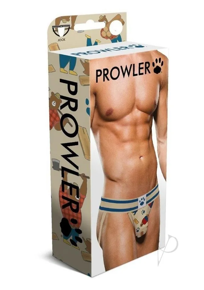Prowler Lumberbear Jock Small BrownBlue Prowler Vibrators